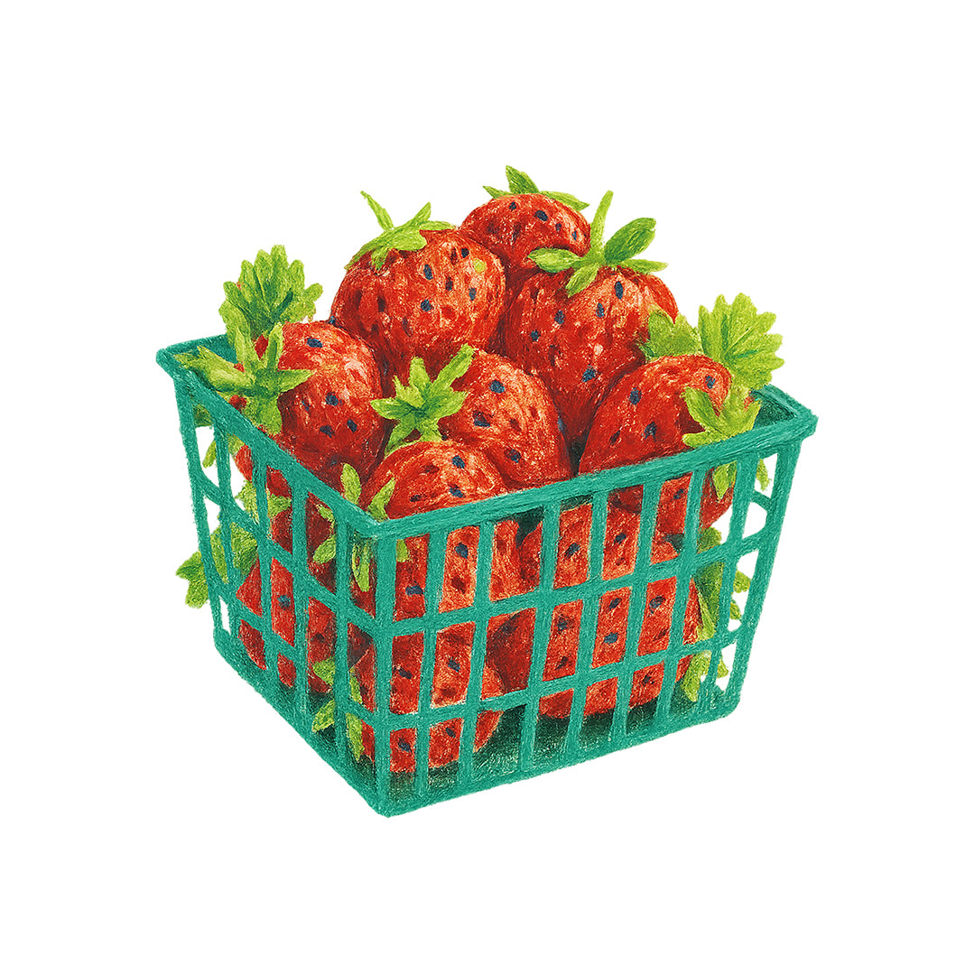 Basket of Strawberries t-shirt
