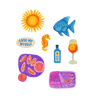 Fish, Gin & Tangerine t-shirt
