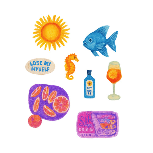 Fish, Gin & Tangerine t-shirt