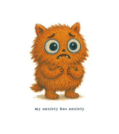 My anxiety has anxiety t-shirt