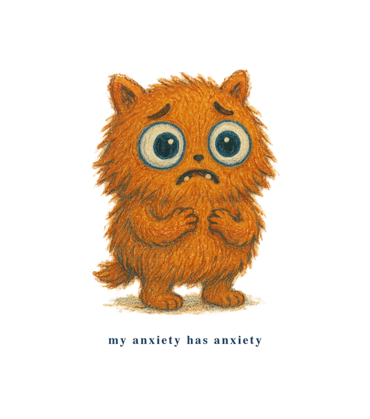 My anxiety has anxiety t-shirt