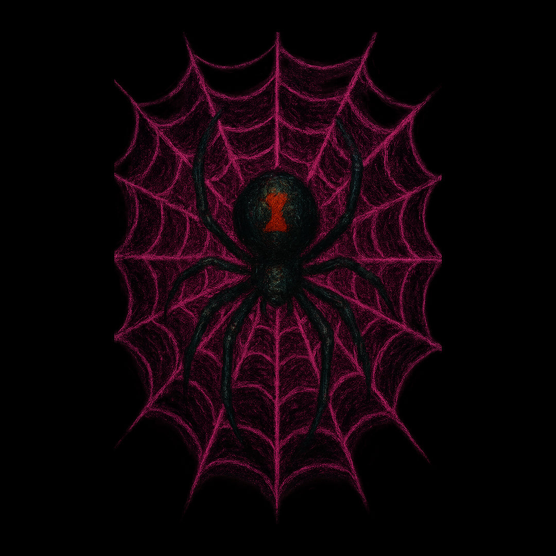 The Fuchsia Widow T-Shirt