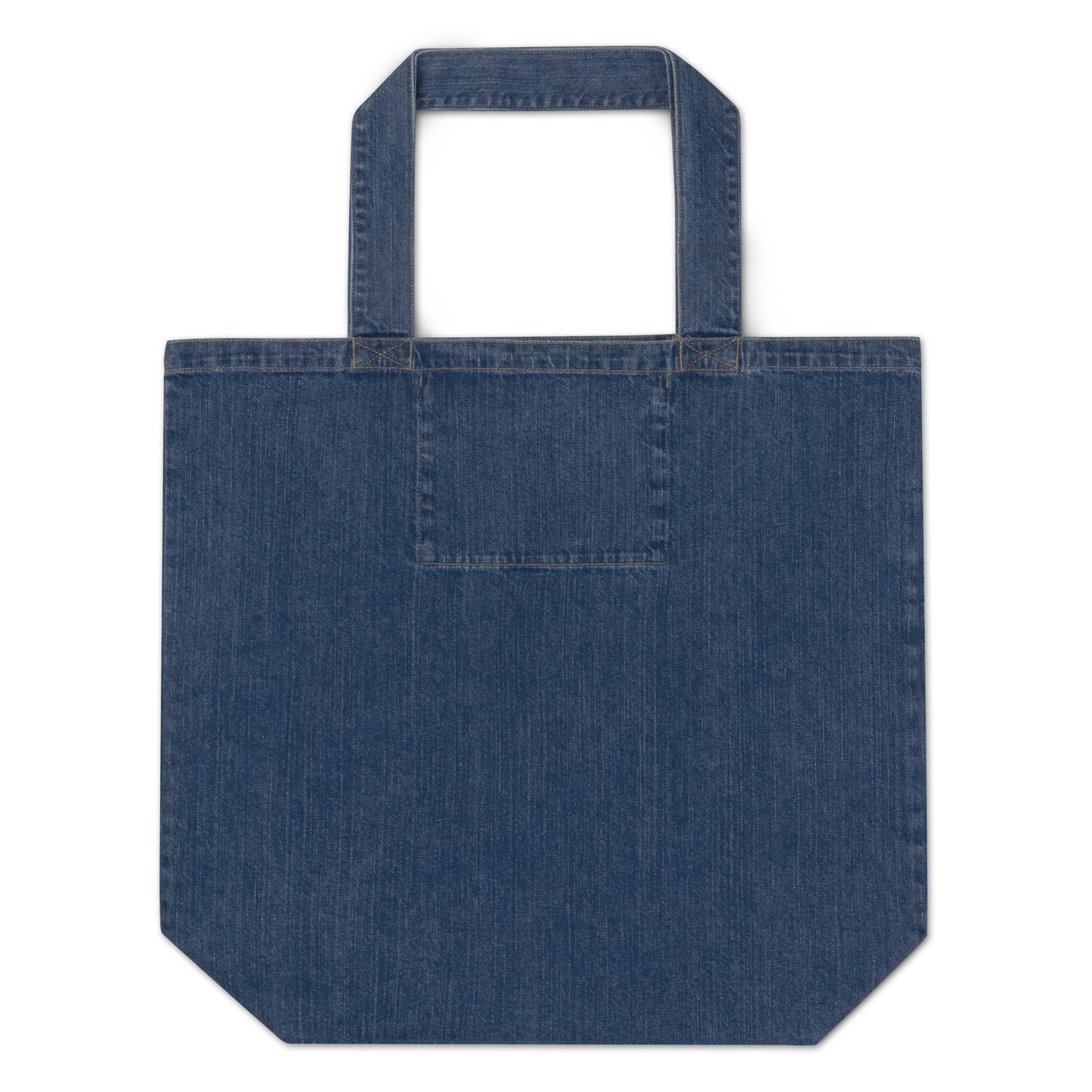 Daisy Night Denim Tote Bag